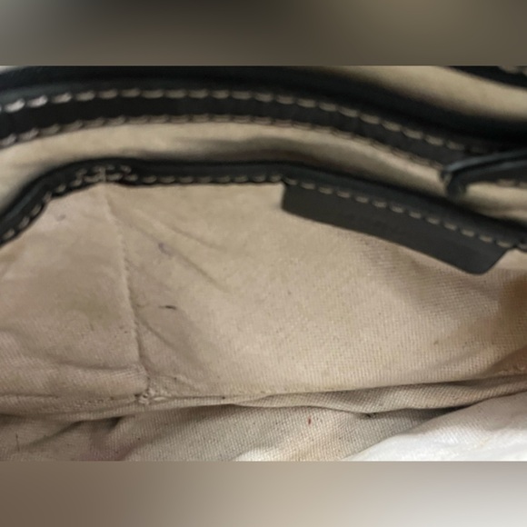 Michael kor Black Leather shoulder Bag vintage - Picture 12 of 13